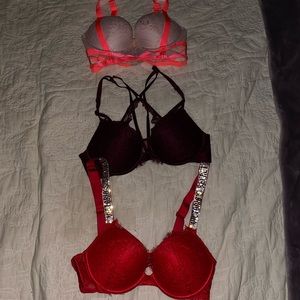 lot of 4 VS bras 💖